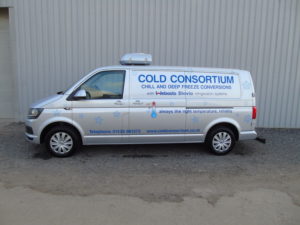 VW Transporter Freezer Van Conversion
