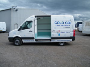 VW Crafter CR35 Chiller Conversion