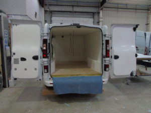 Chilled Van Conversion Before